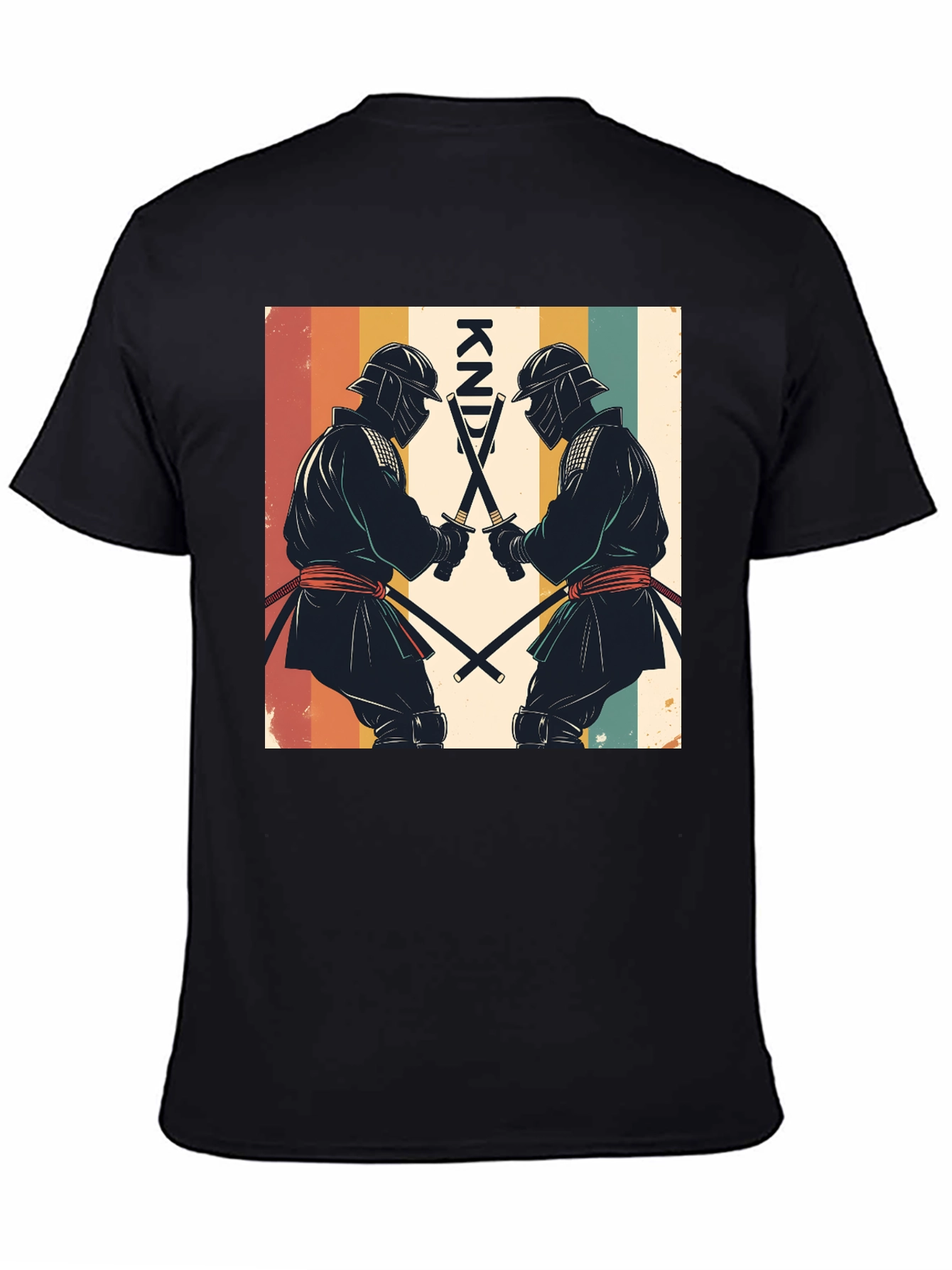 Retro Ninja Swords T-Shirt