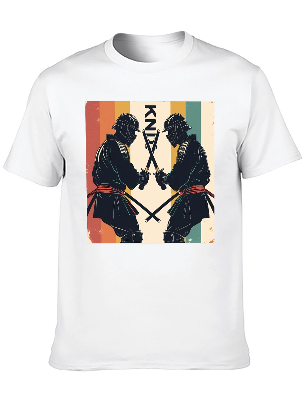 Retro Ninja Swords T-Shirt