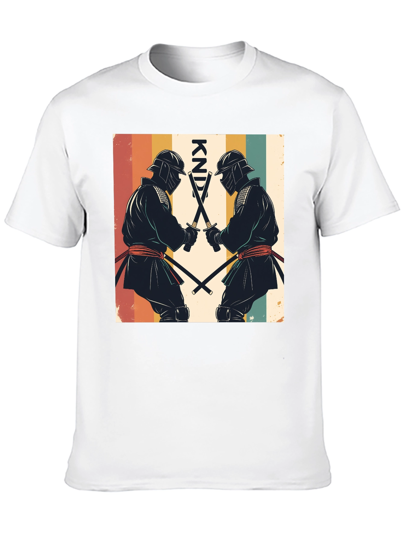 Retro Ninja Swords T-Shirt