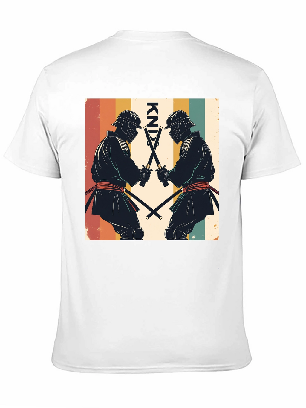 Retro Ninja Swords T-Shirt