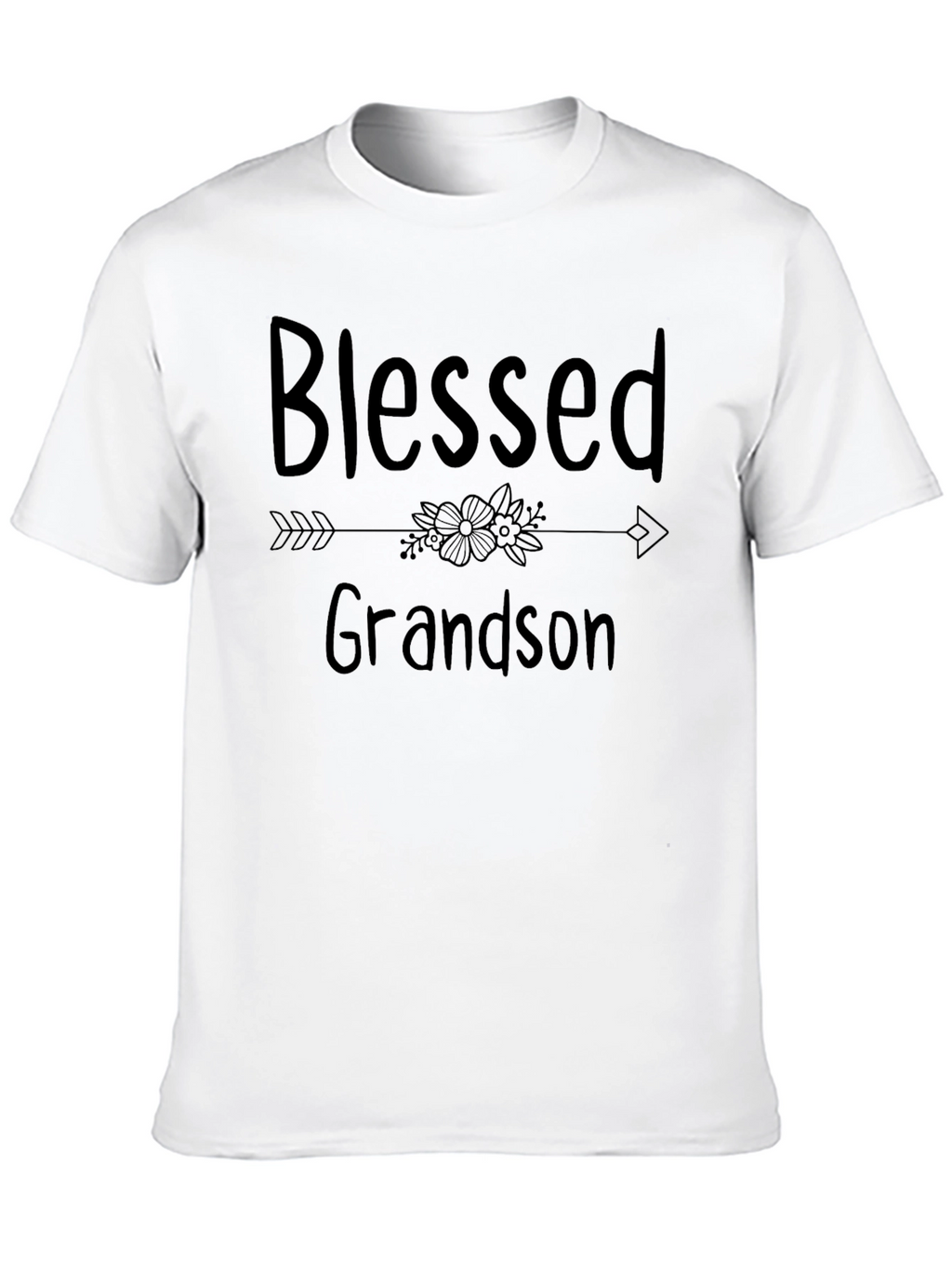 Blessed Grandson Graphic T-Shirt