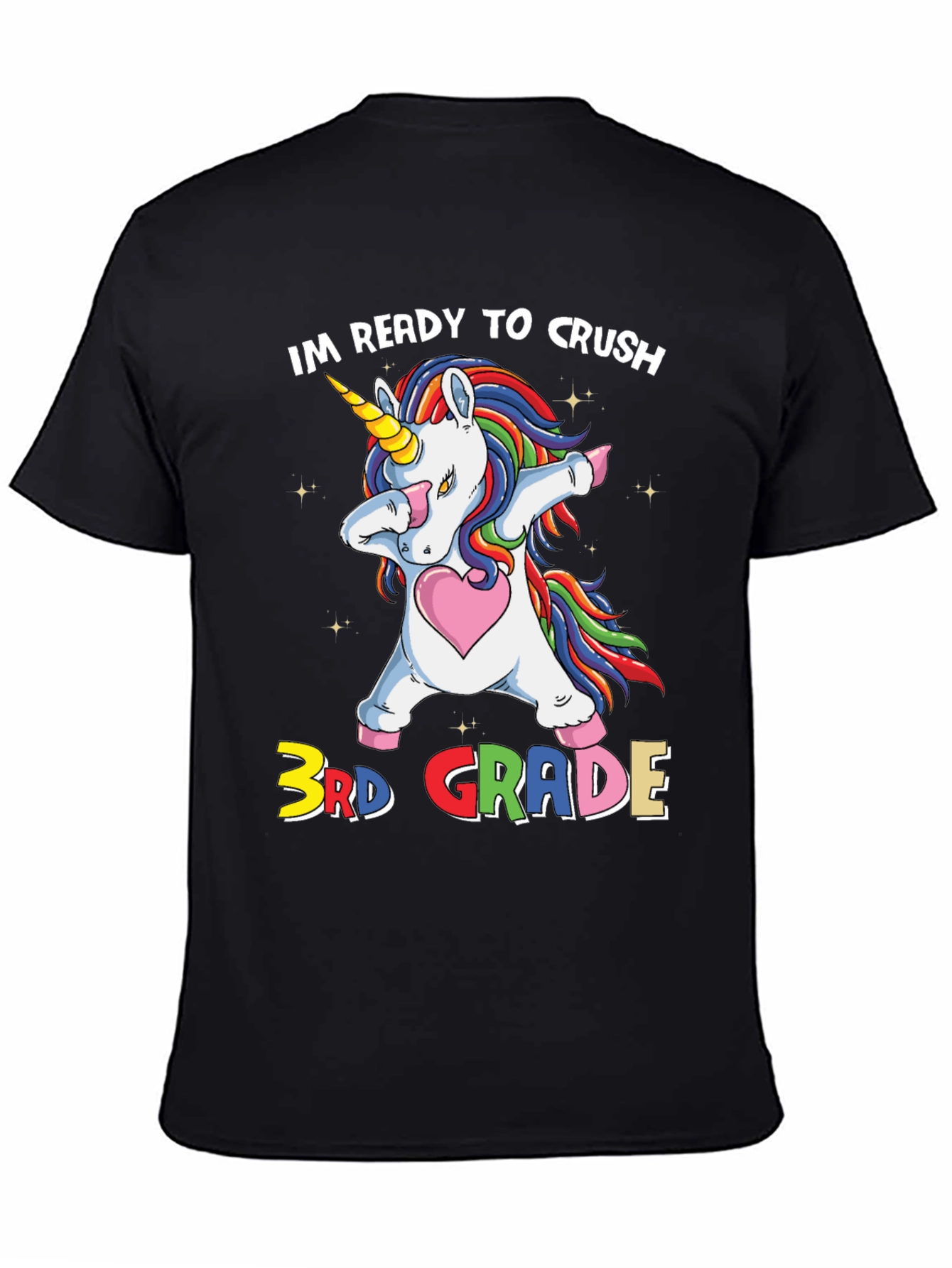 3rd Grade Unicorn T-Shirt - Ready To Crush
