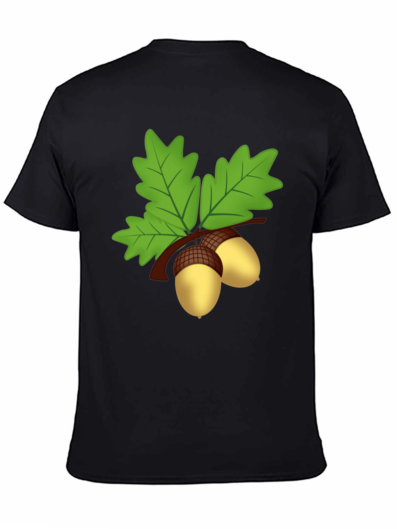 Acorn Branch Graphic Tee - Nature Lovers T-Shirt
