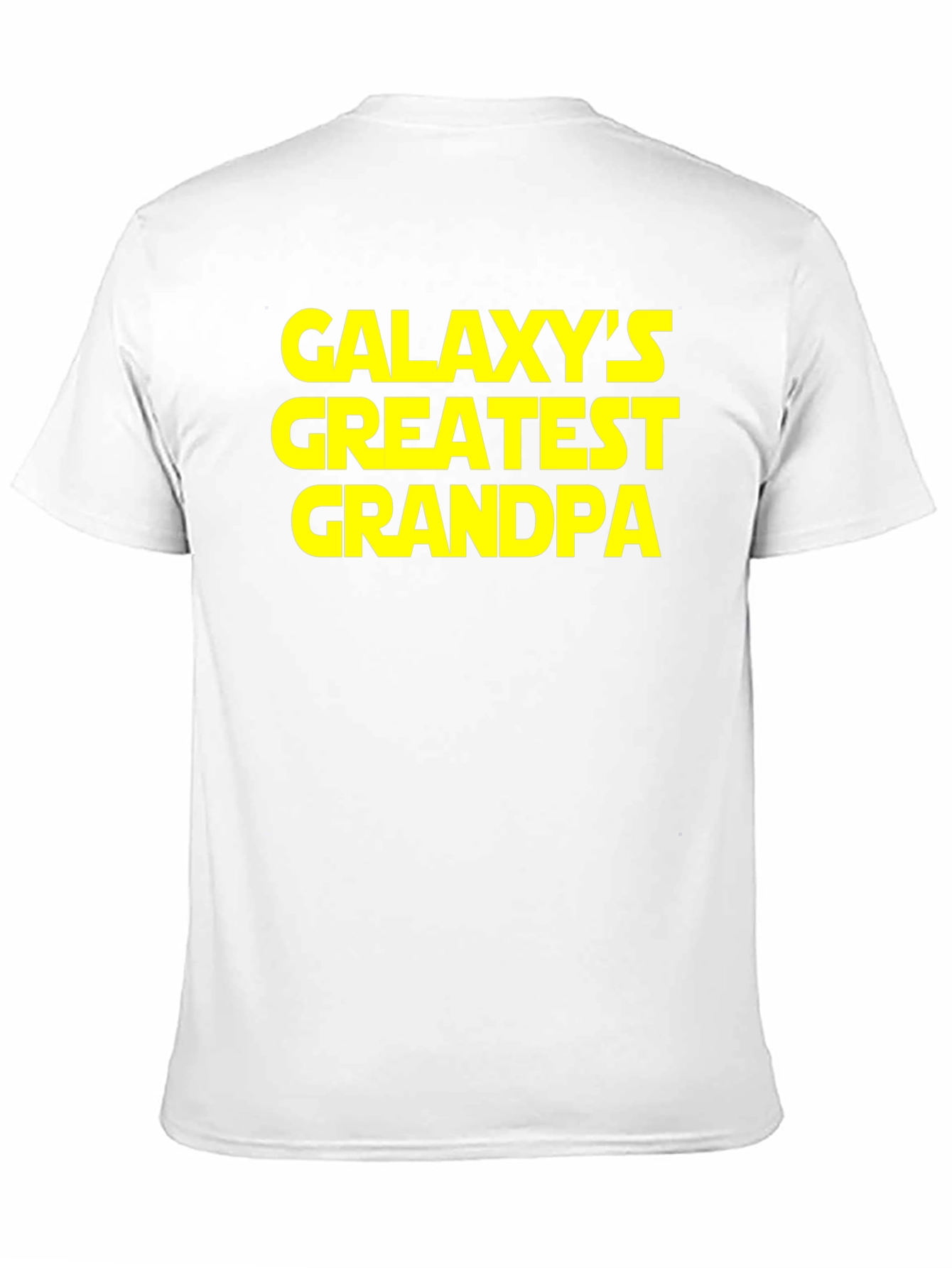 Galaxys Greatest Grandpa Black T-Shirt