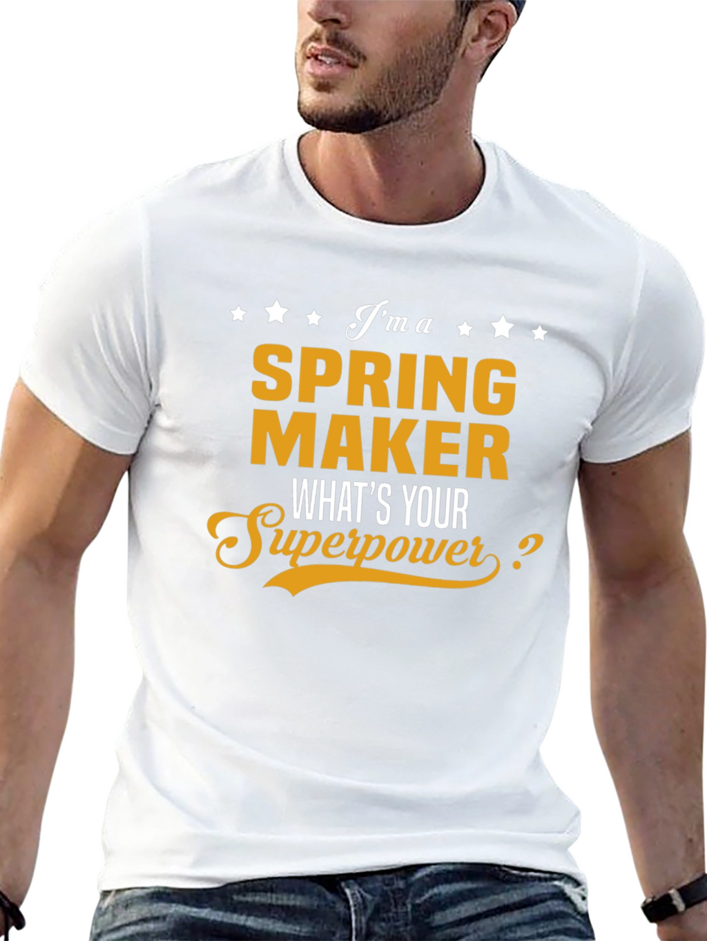 Spring Maker Superpower T-Shirt - Funny Occupation Tee