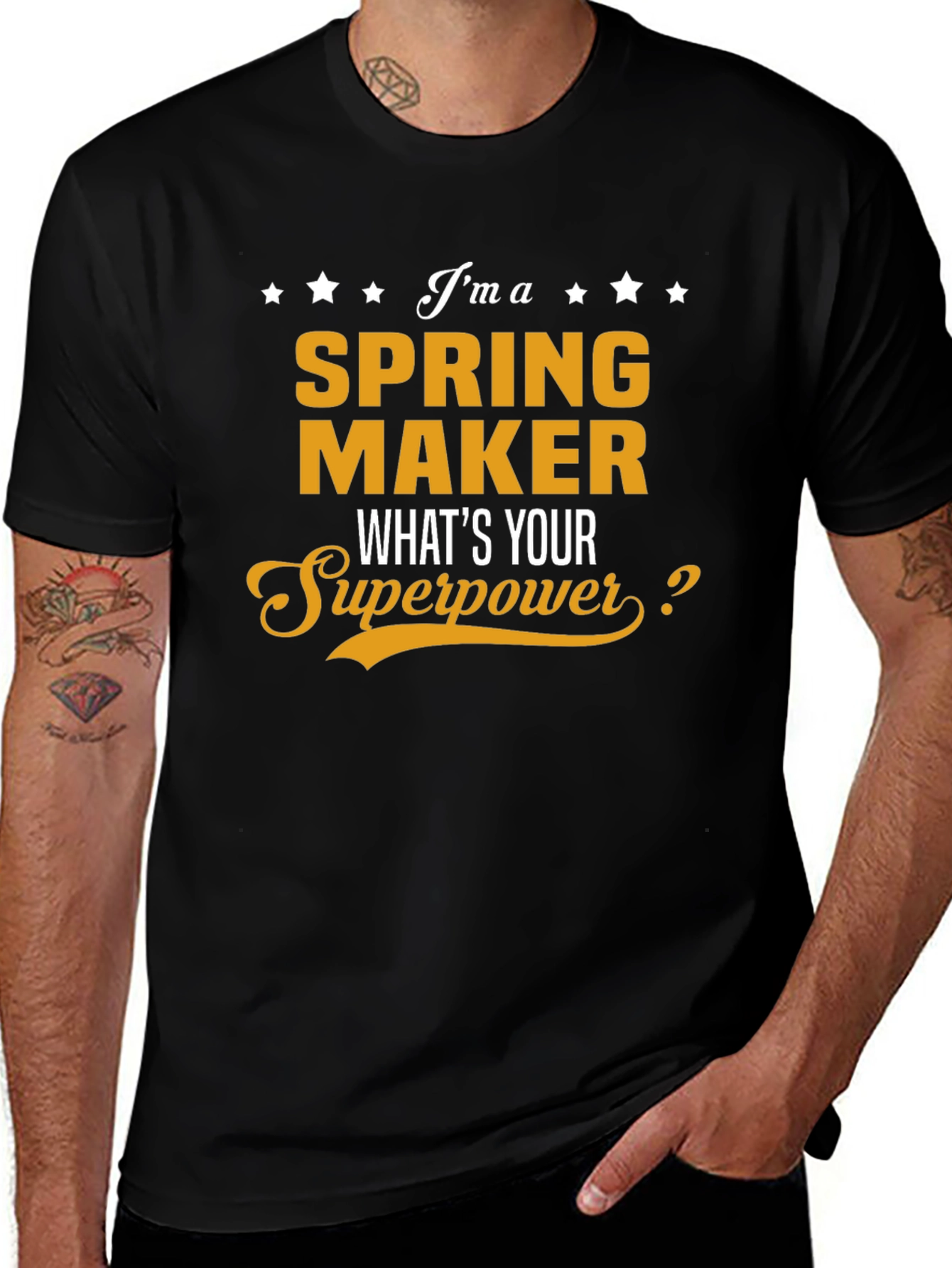 Spring Maker Superpower T-Shirt - Funny Occupation Tee