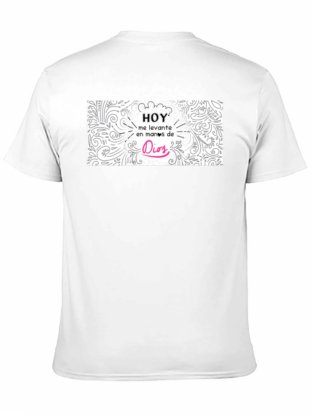 Hoy En Manos De Dios Black T-Shirt