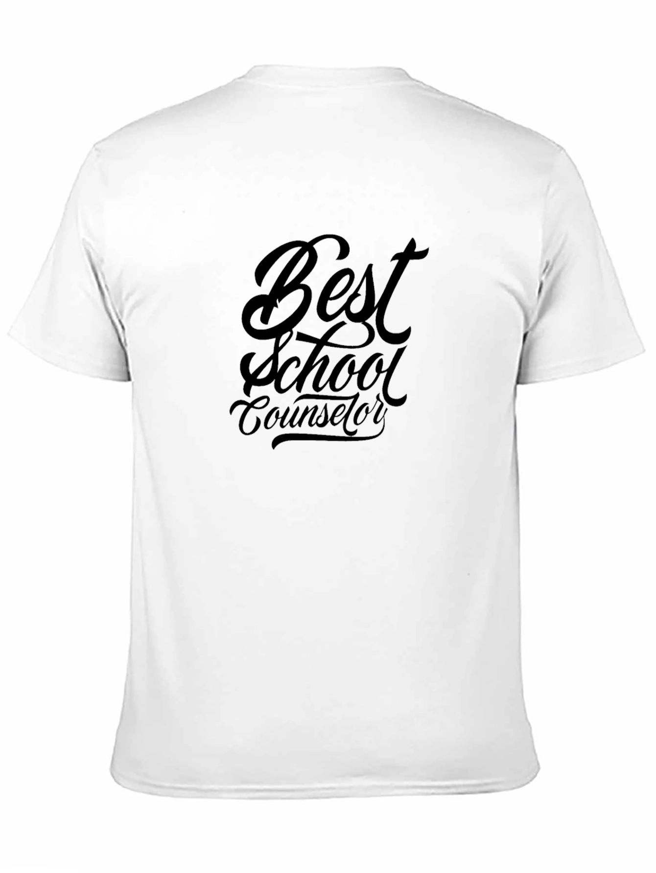 Best School Counselor Black Tee
