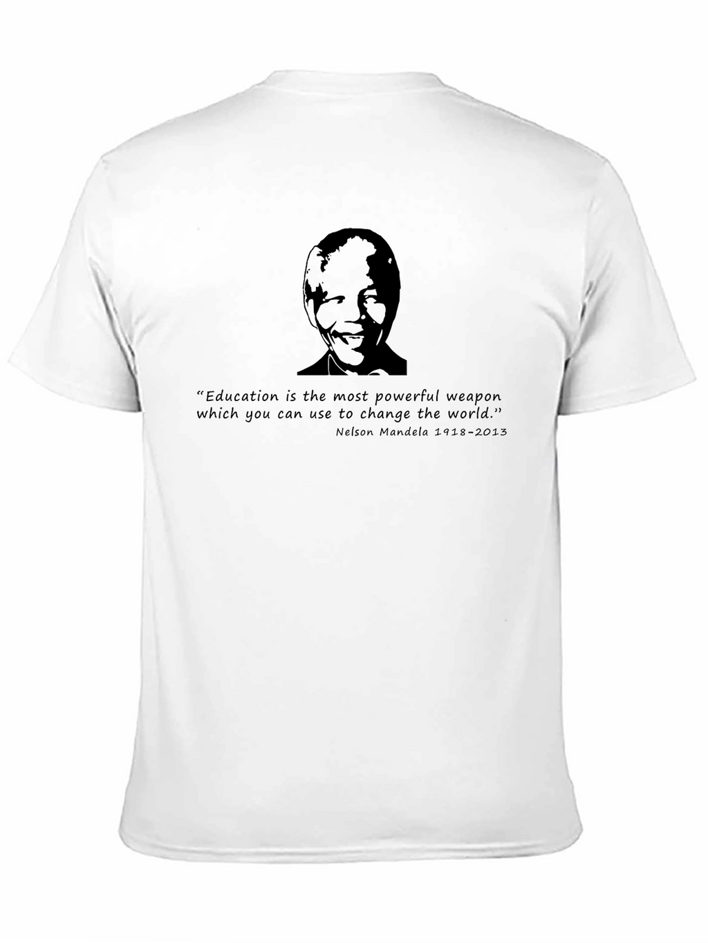 Black Mandela Quote T-Shirt