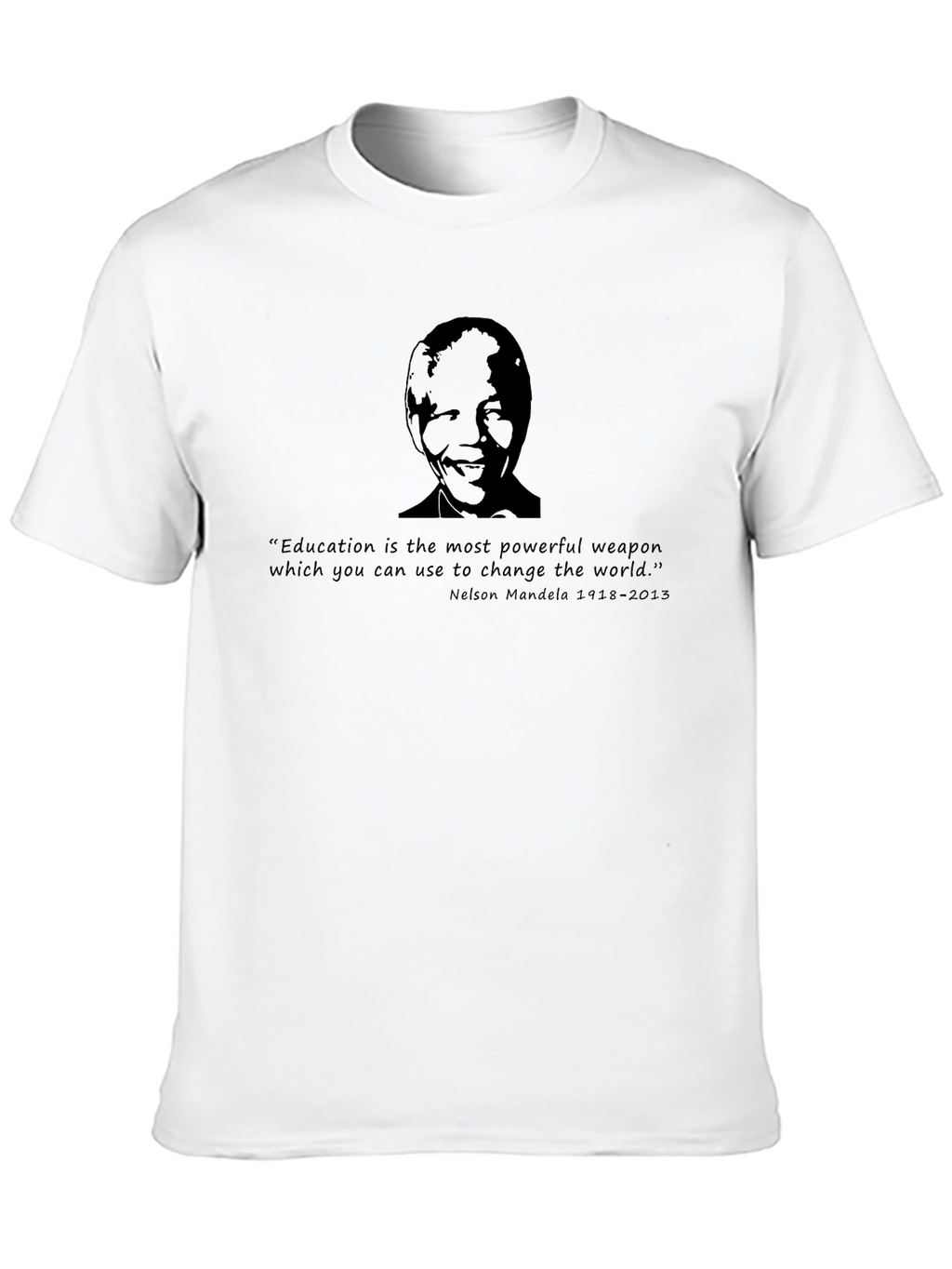 Black Mandela Quote T-Shirt