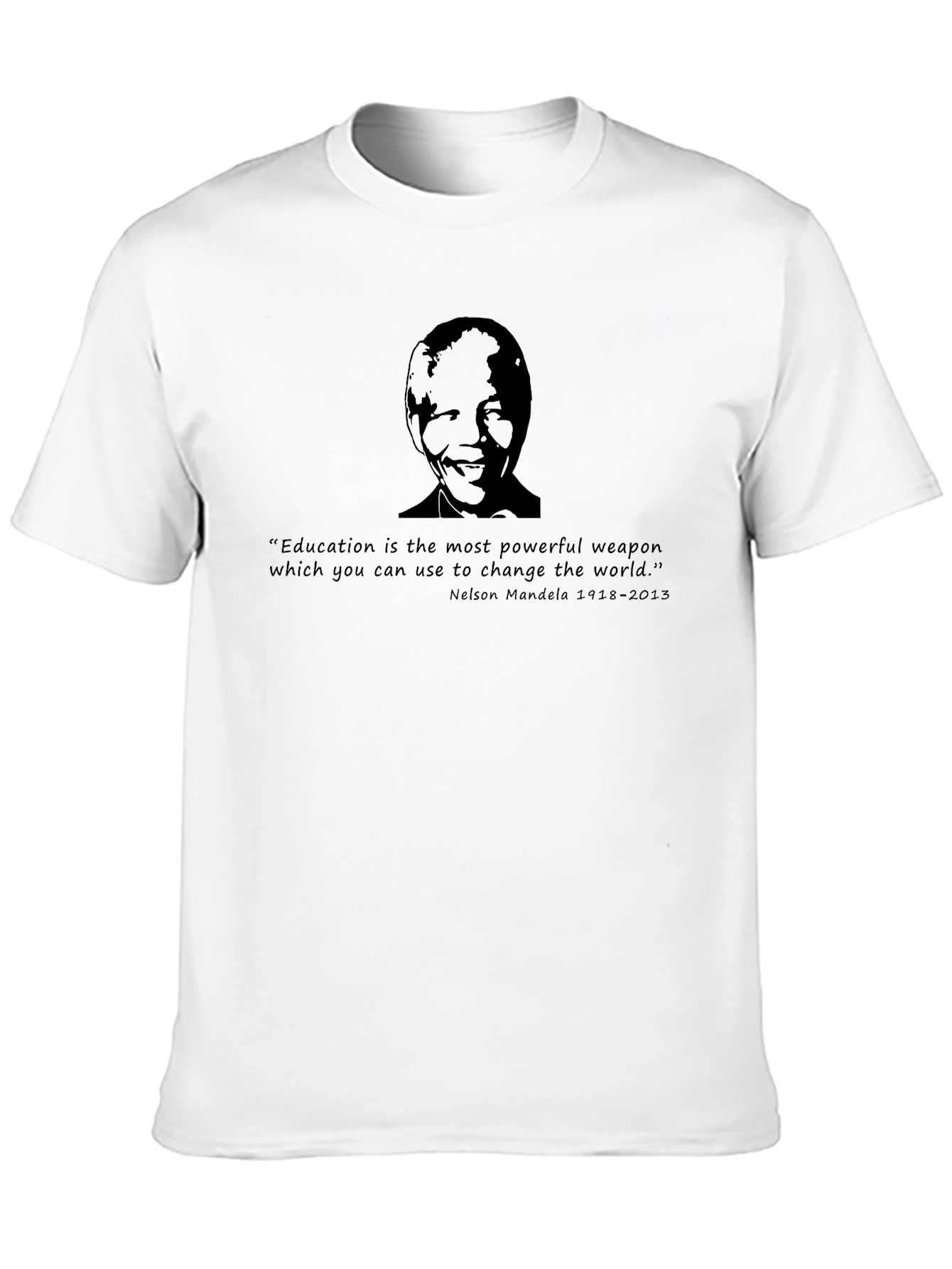 Black Mandela Quote T-Shirt
