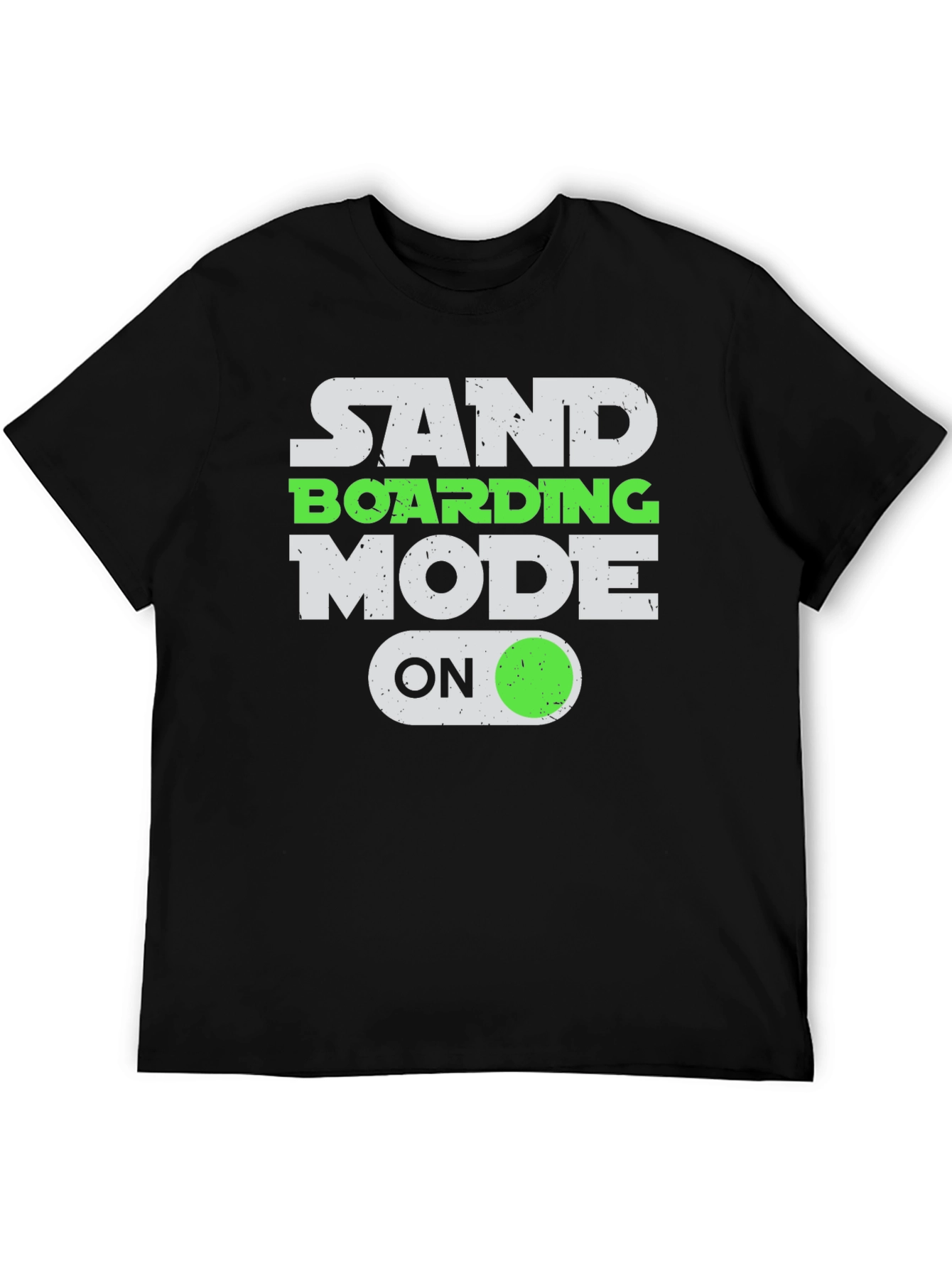 Sandboarding Mode On T-Shirt - Fun Graphic Tee