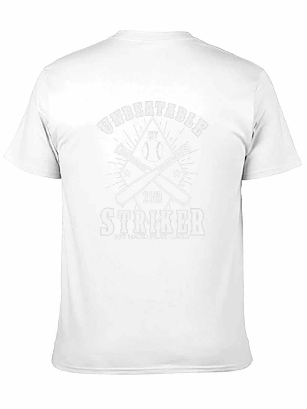 Unbeatable Striker Baseball T-Shirt