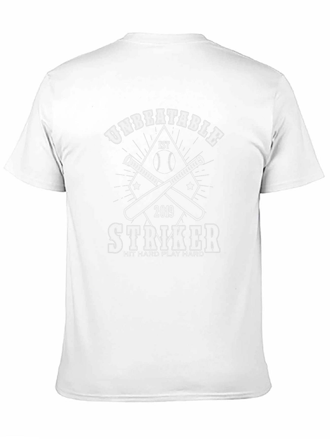 Unbeatable Striker Baseball T-Shirt