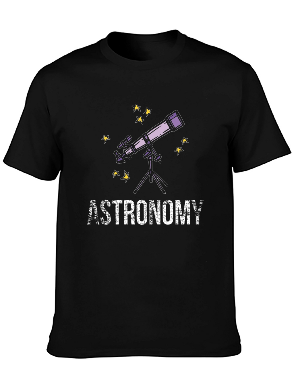 Astronomy Telescope Graphic T-Shirt