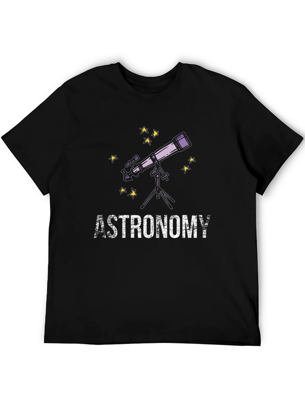 Astronomy Telescope Graphic T-Shirt