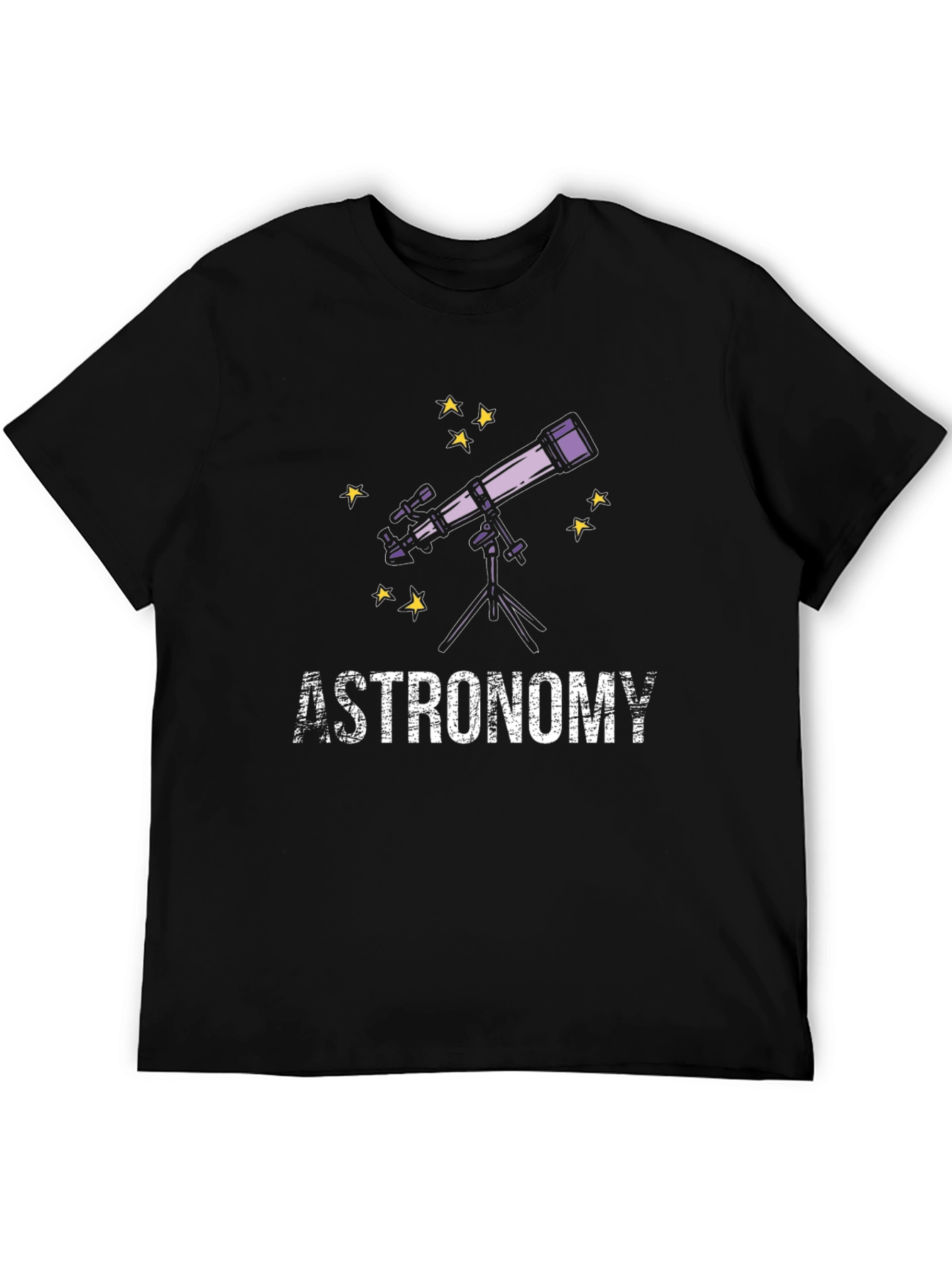 Astronomy Telescope Graphic T-Shirt