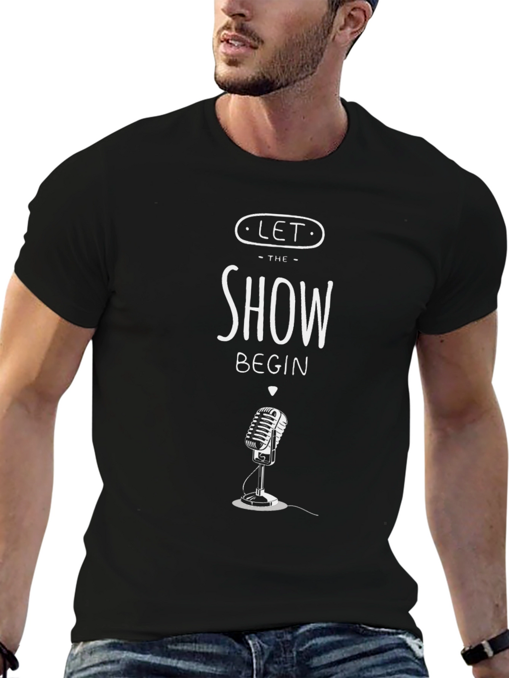 Let The Show Begin Graphic Tee