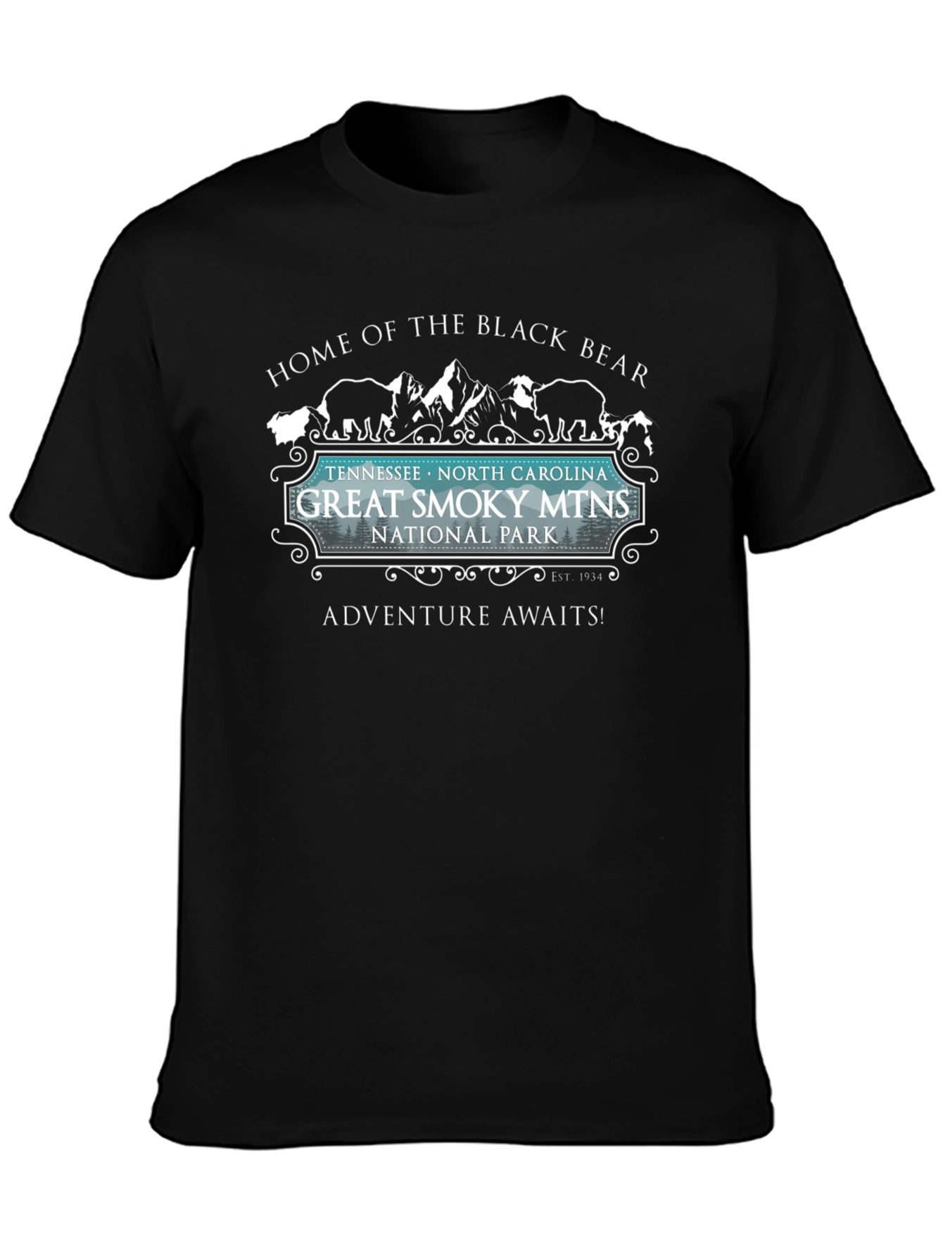 Great Smoky Mountains Black Bear T-Shirt
