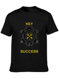 Motivational You Are The Key Graphic T-Shirt