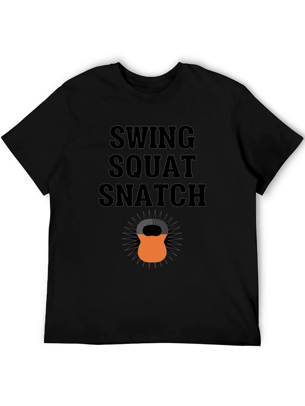 Swing Squat Snatch Kettlebell T-Shirt - Fitness Apparel