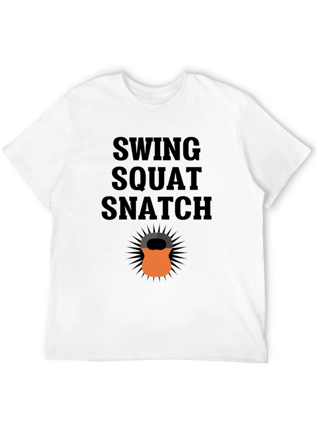 Swing Squat Snatch Kettlebell T-Shirt - Fitness Apparel