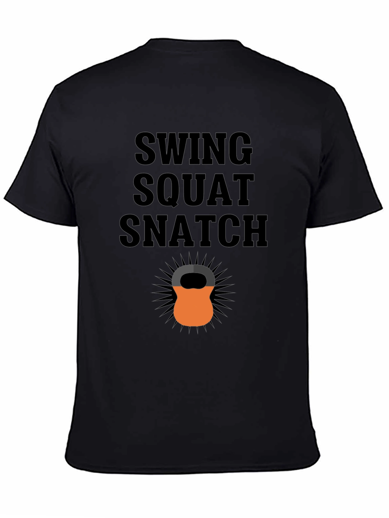 Swing Squat Snatch Kettlebell T-Shirt - Fitness Apparel