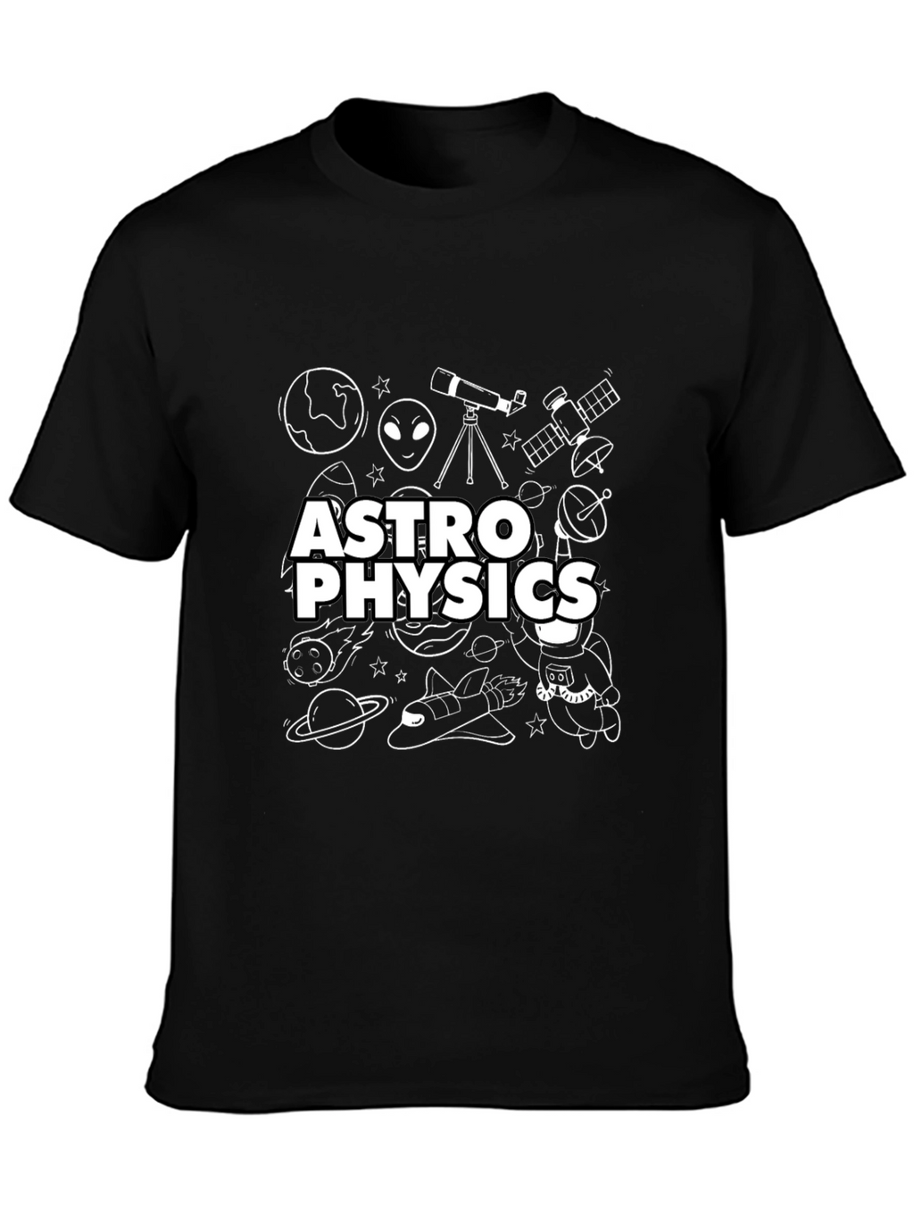 Astrophysics Graphic Print T-Shirt