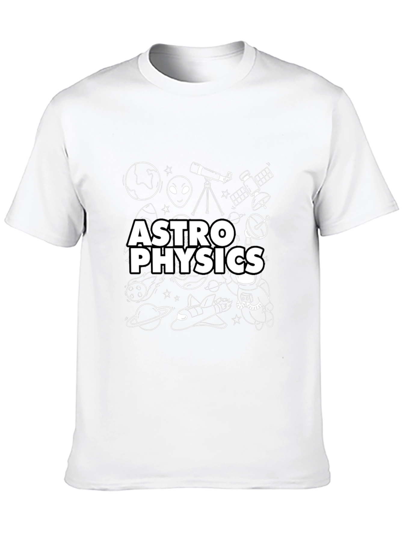 Astrophysics Graphic Print T-Shirt