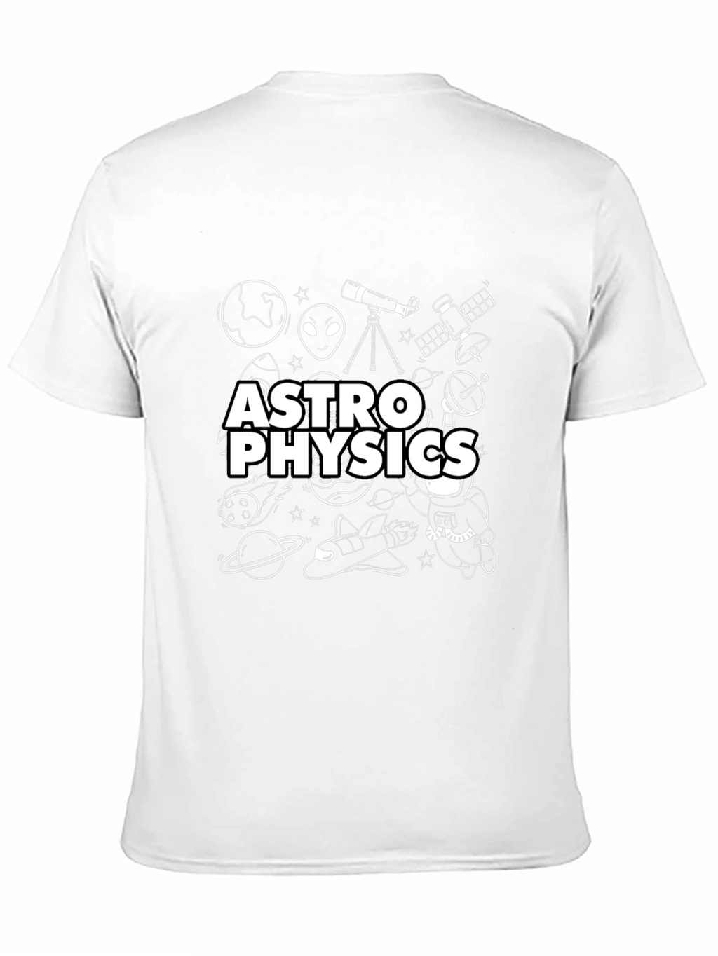 Astrophysics Graphic Print T-Shirt