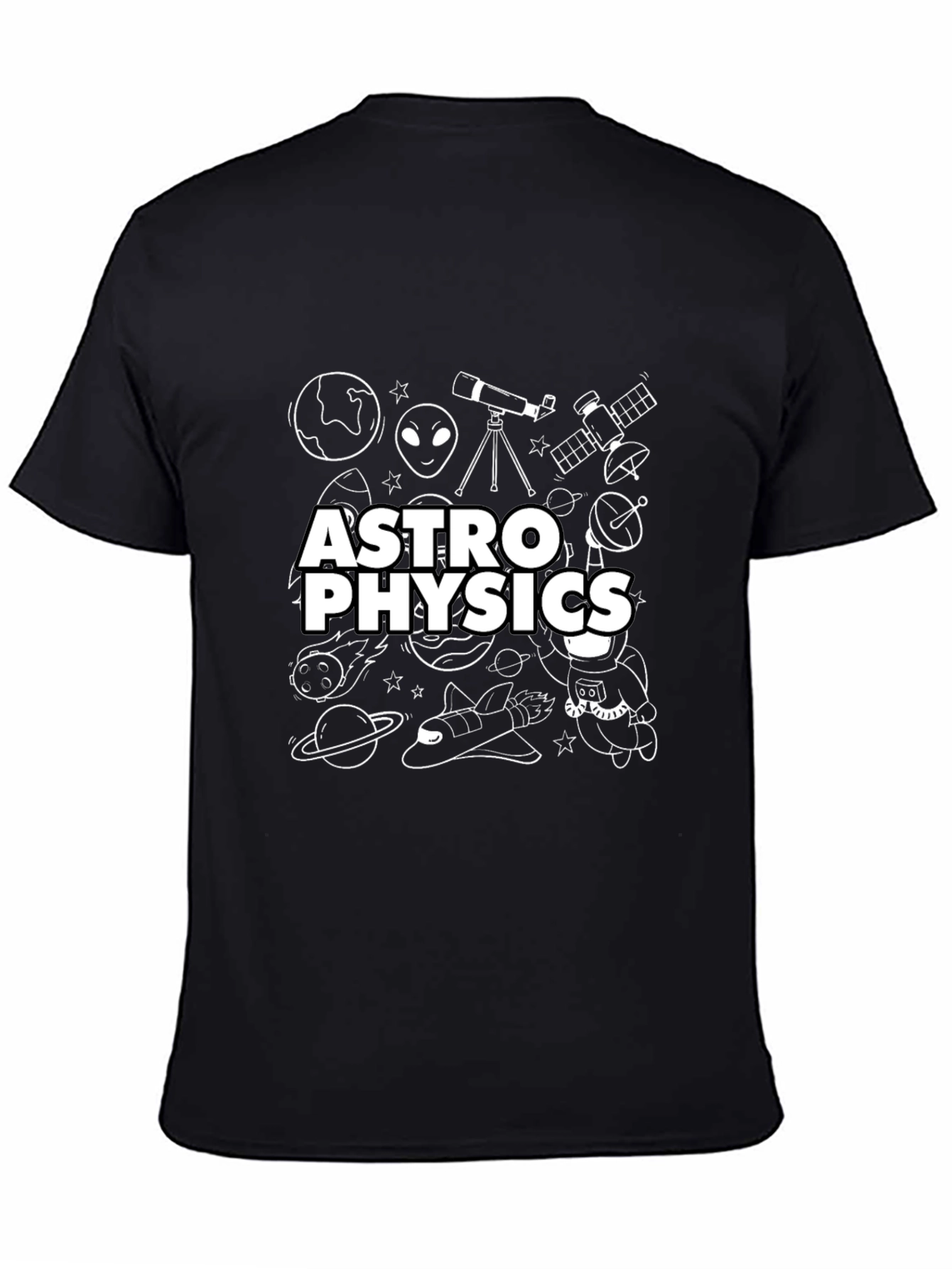 Astrophysics Graphic Print T-Shirt