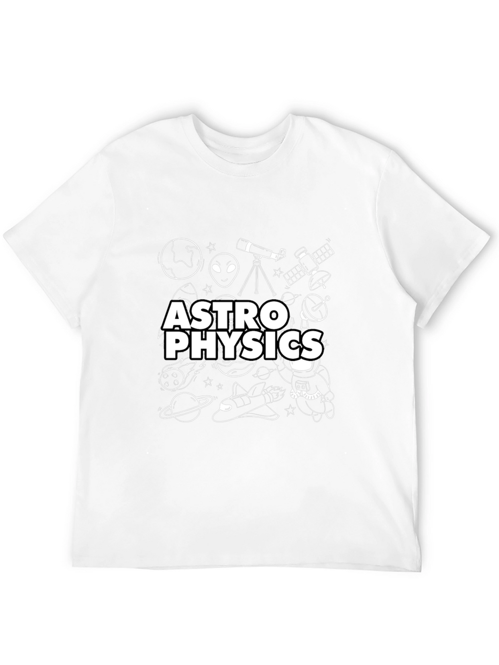 Astrophysics Graphic Print T-Shirt