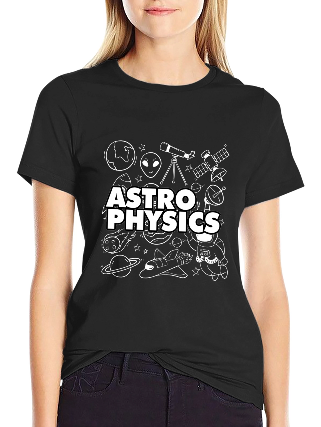 Astrophysics Graphic Print T-Shirt