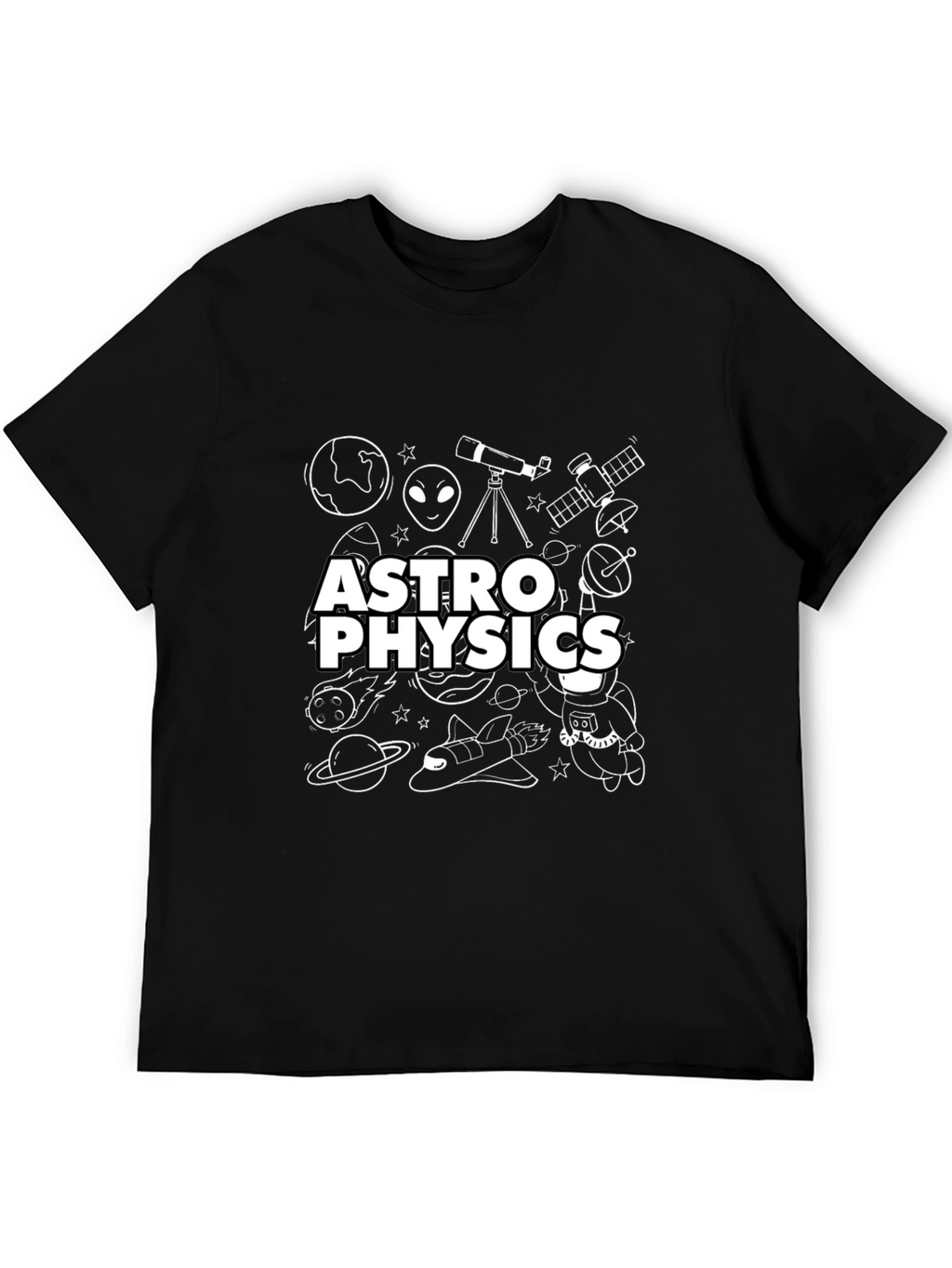 Astrophysics Graphic Print T-Shirt