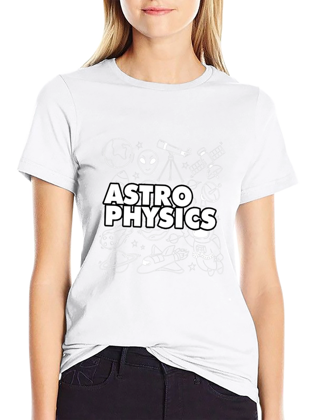Astrophysics Graphic Print T-Shirt