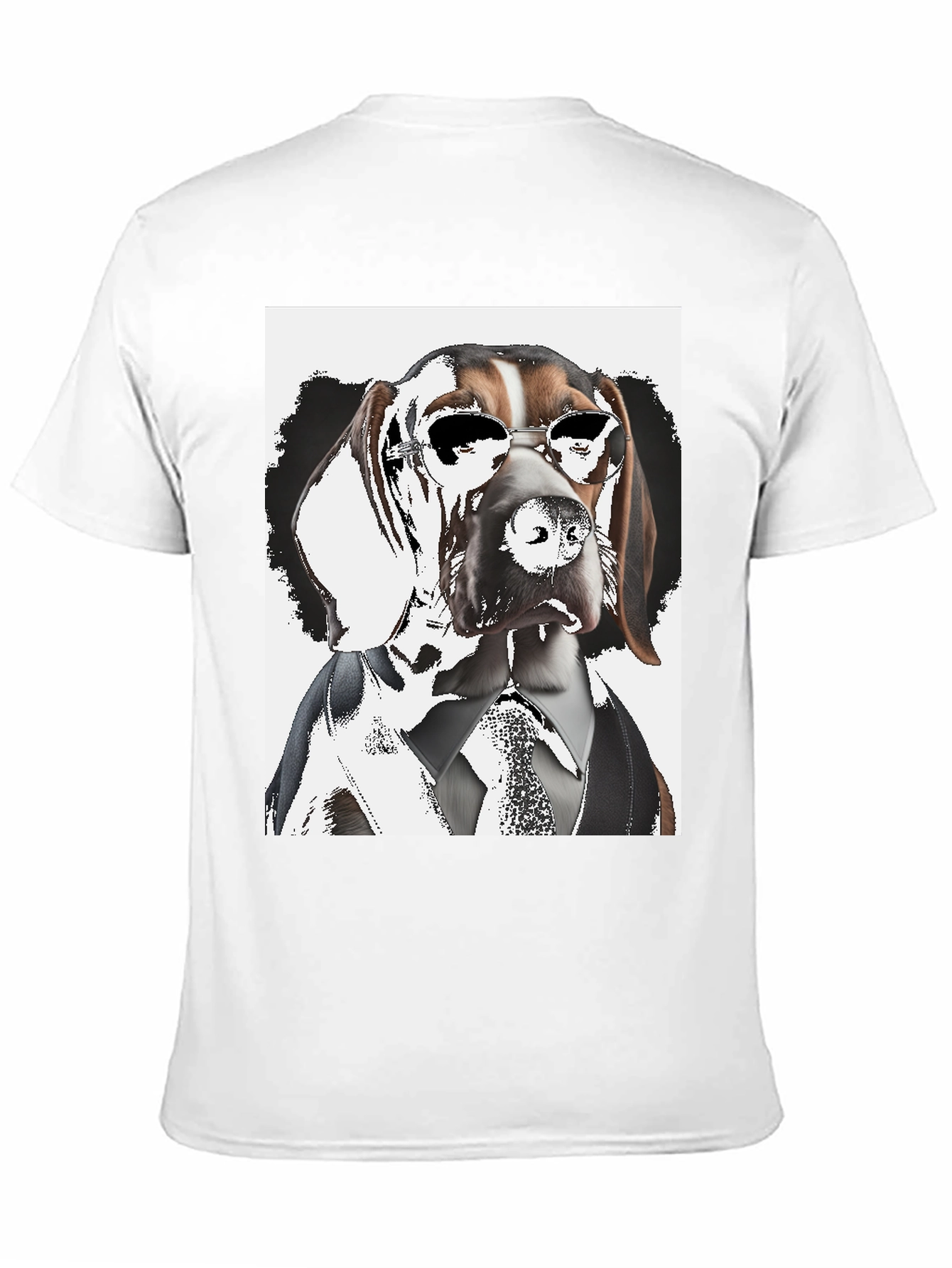 Dogfather T-Shirt: Suave Hound in Shades