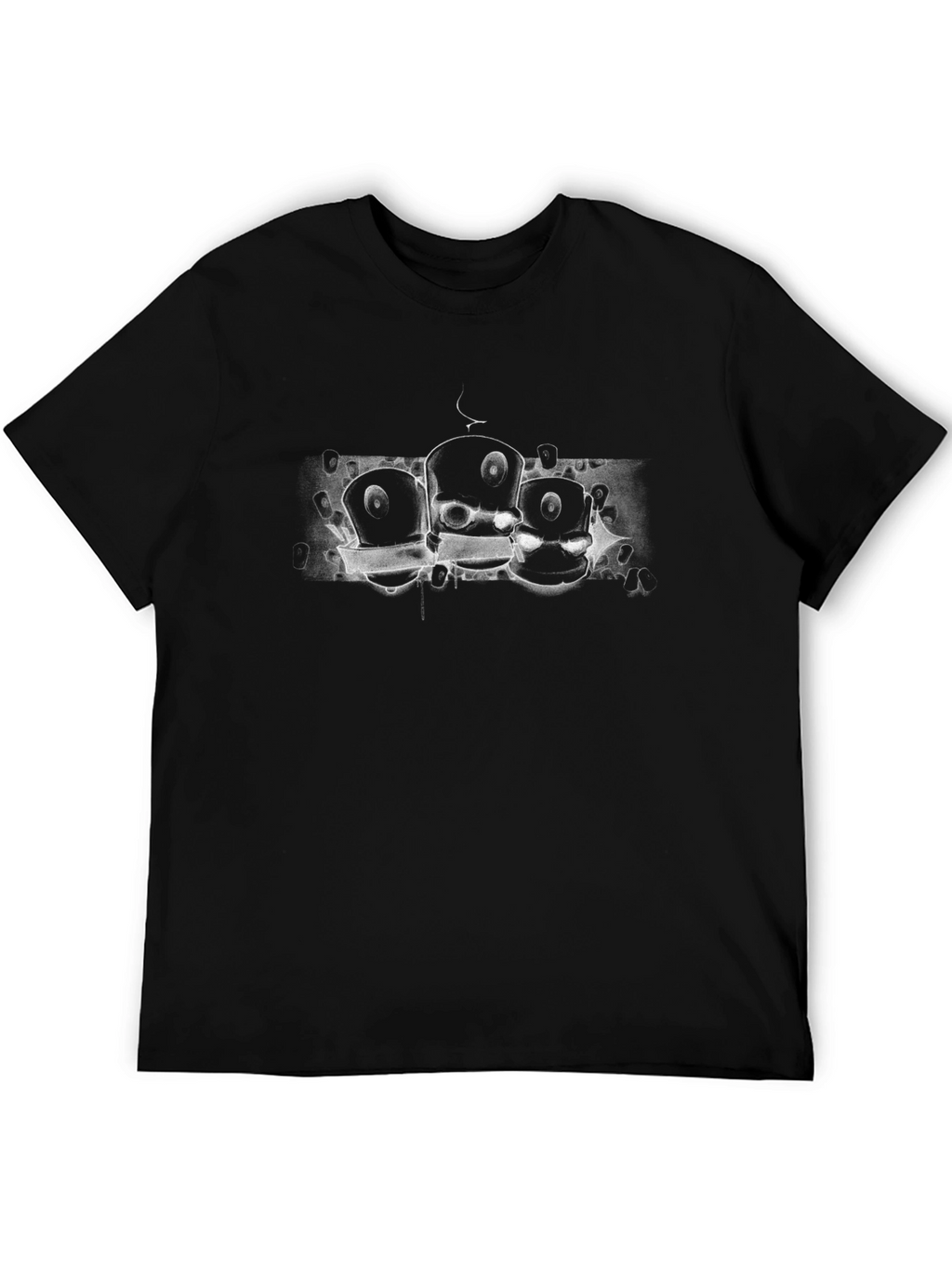 Abstract Cartoon Graphic Tee