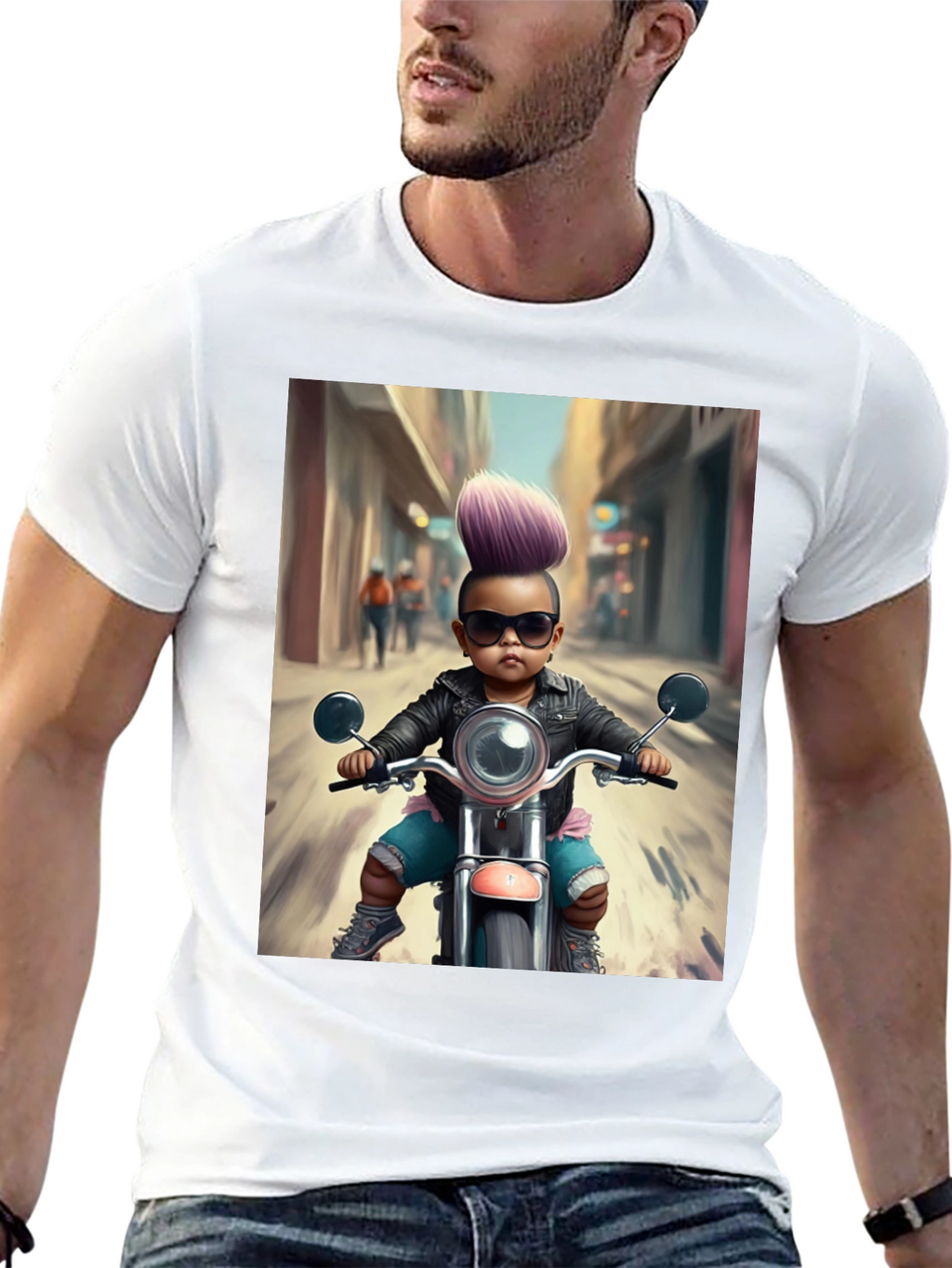 Cool Baby Biker T-Shirt