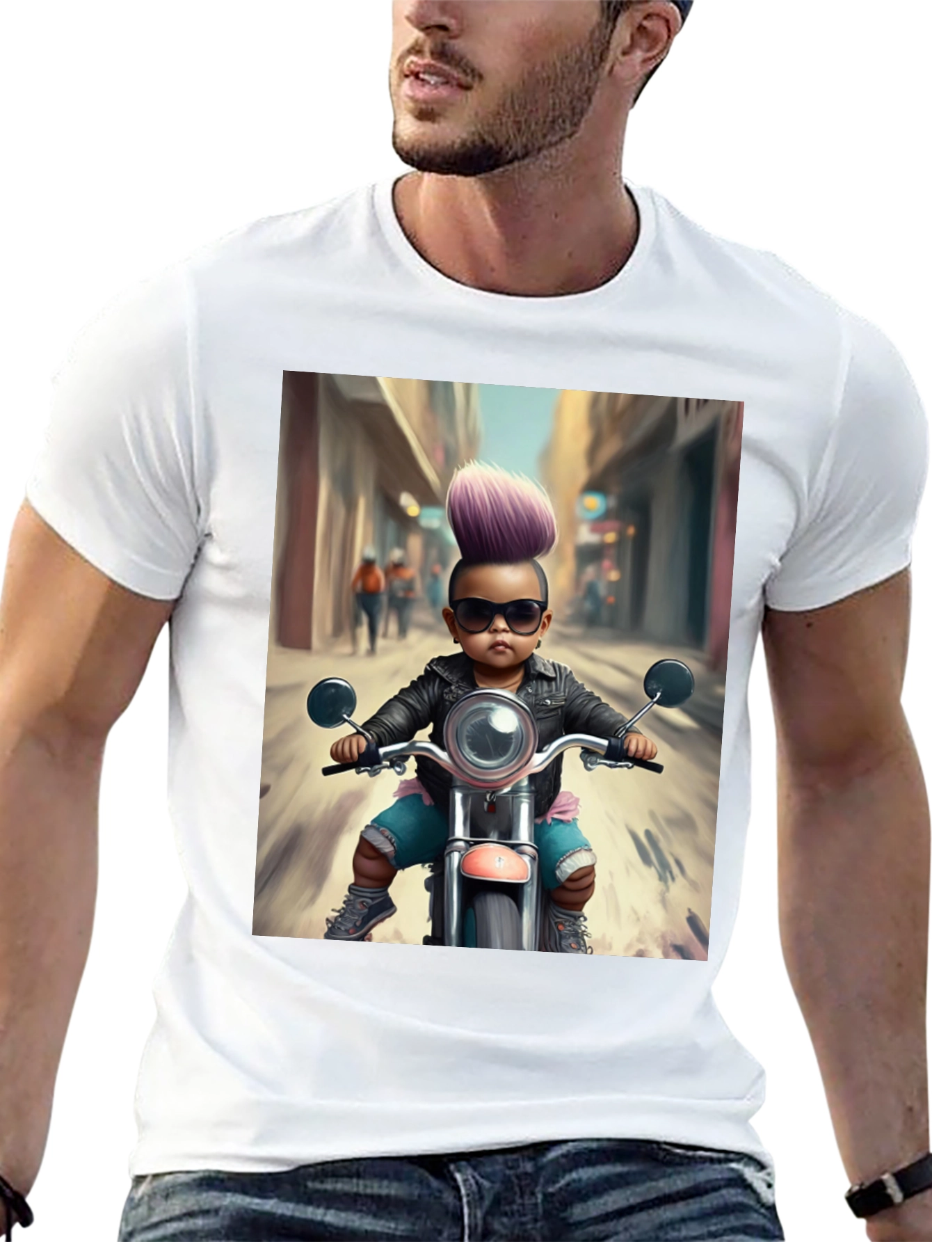 Cool Baby Biker T-Shirt