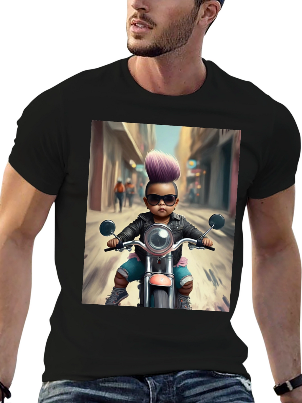 Cool Baby Biker T-Shirt