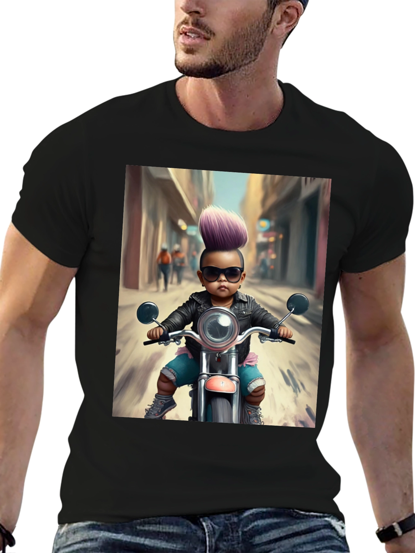 Cool Baby Biker T-Shirt