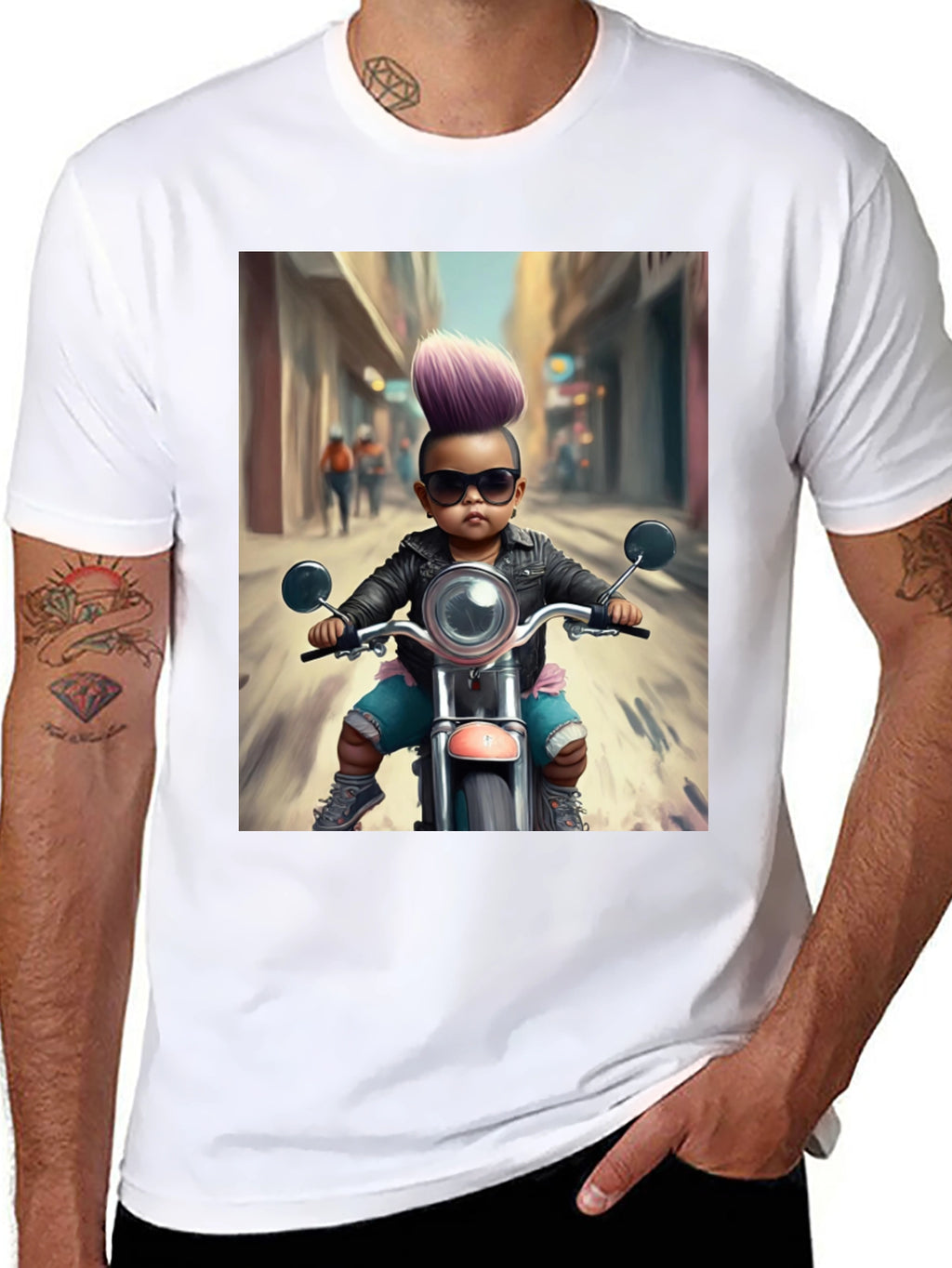 Cool Baby Biker T-Shirt