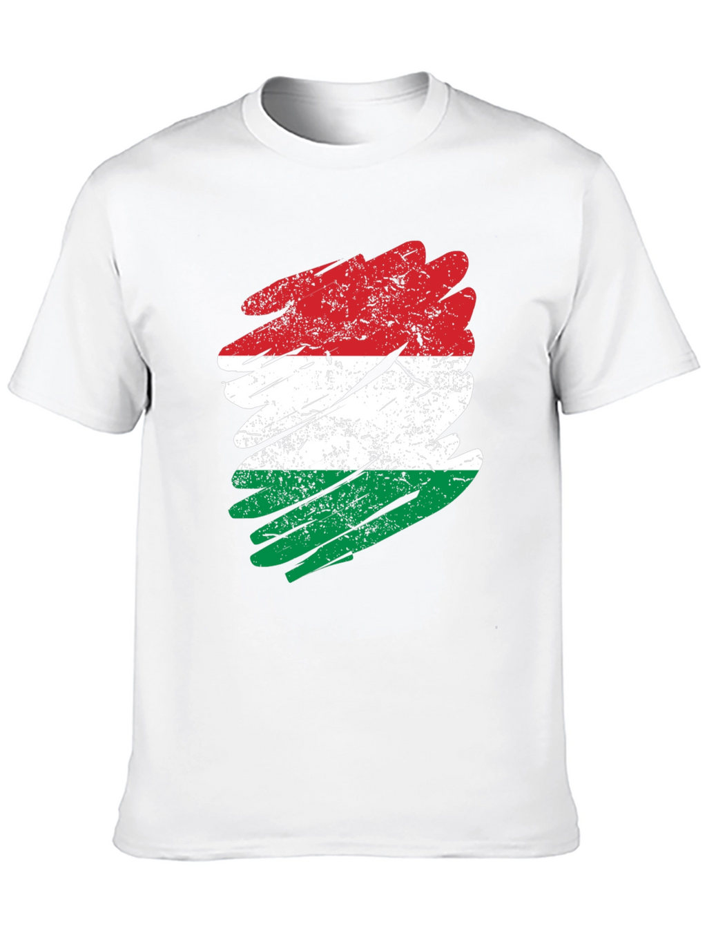 Hungary Flag Brushstroke T-Shirt