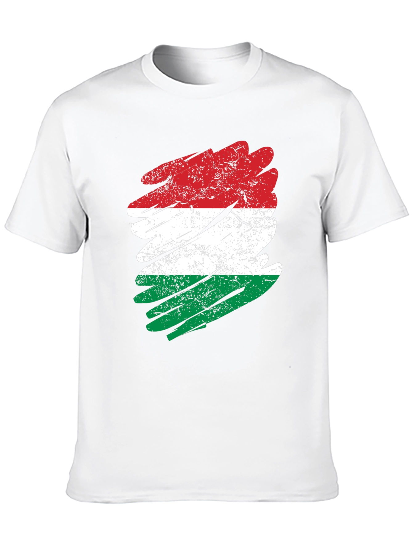 Hungary Flag Brushstroke T-Shirt