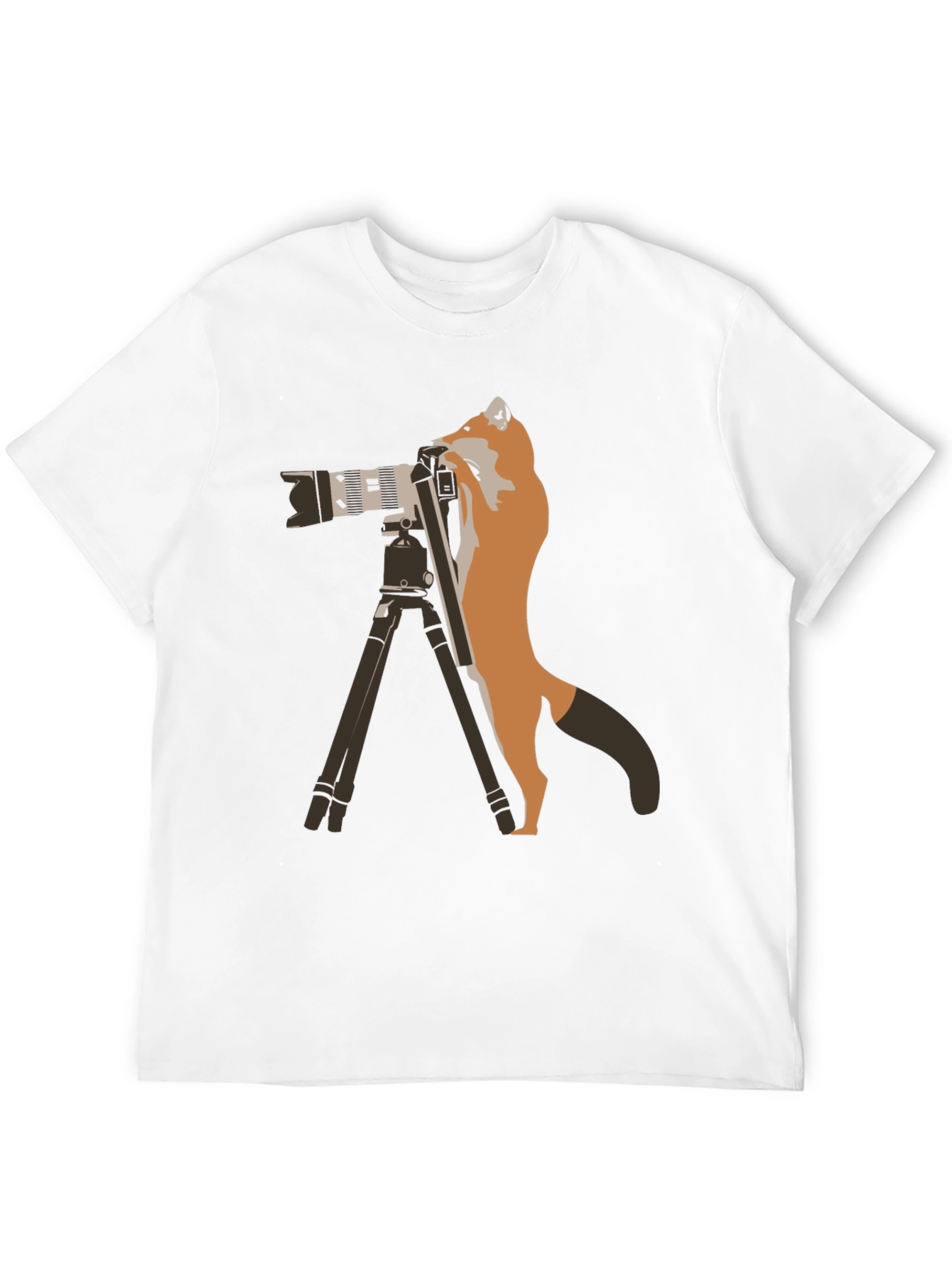 Fox Photographer T-Shirt - Wildlife Photography Apparel
