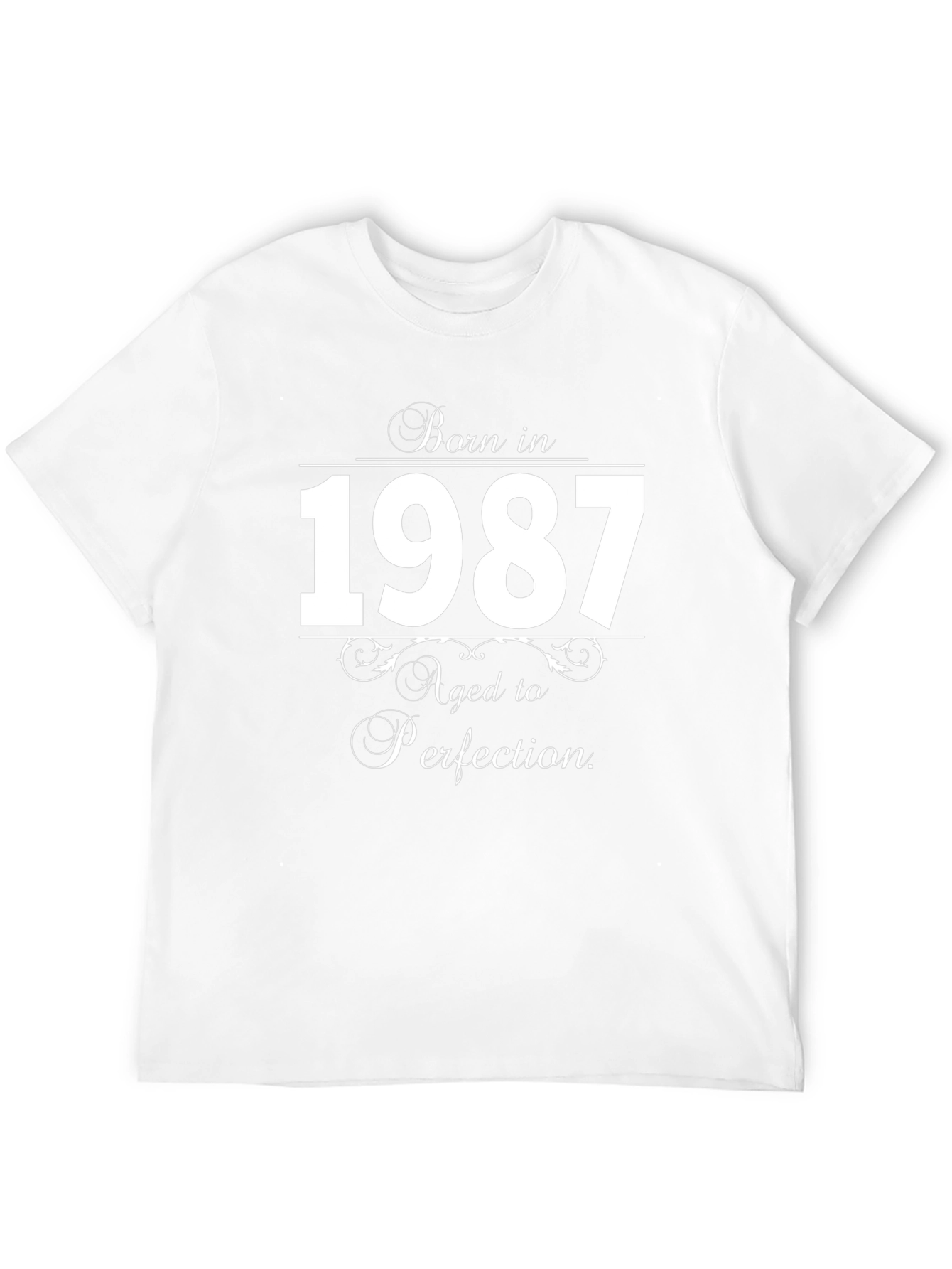 Born in 1987 T-Shirt - Aged to Perfection