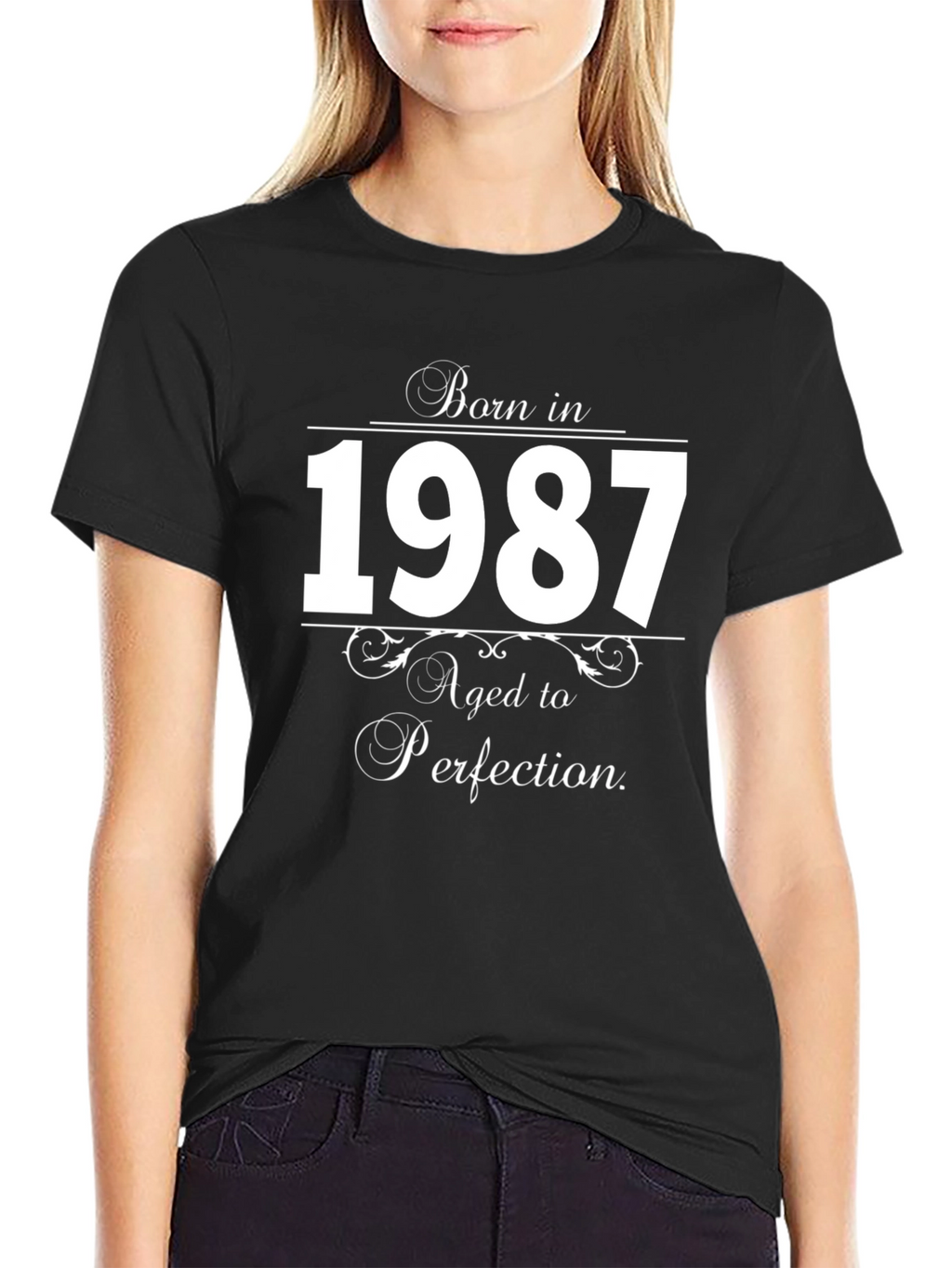 Born in 1987 T-Shirt - Aged to Perfection