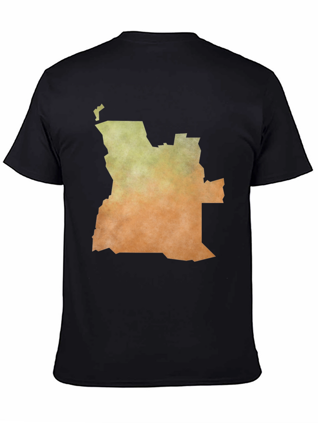 Angola Map Graphic Tee - Stylish Africa Pride Shirt