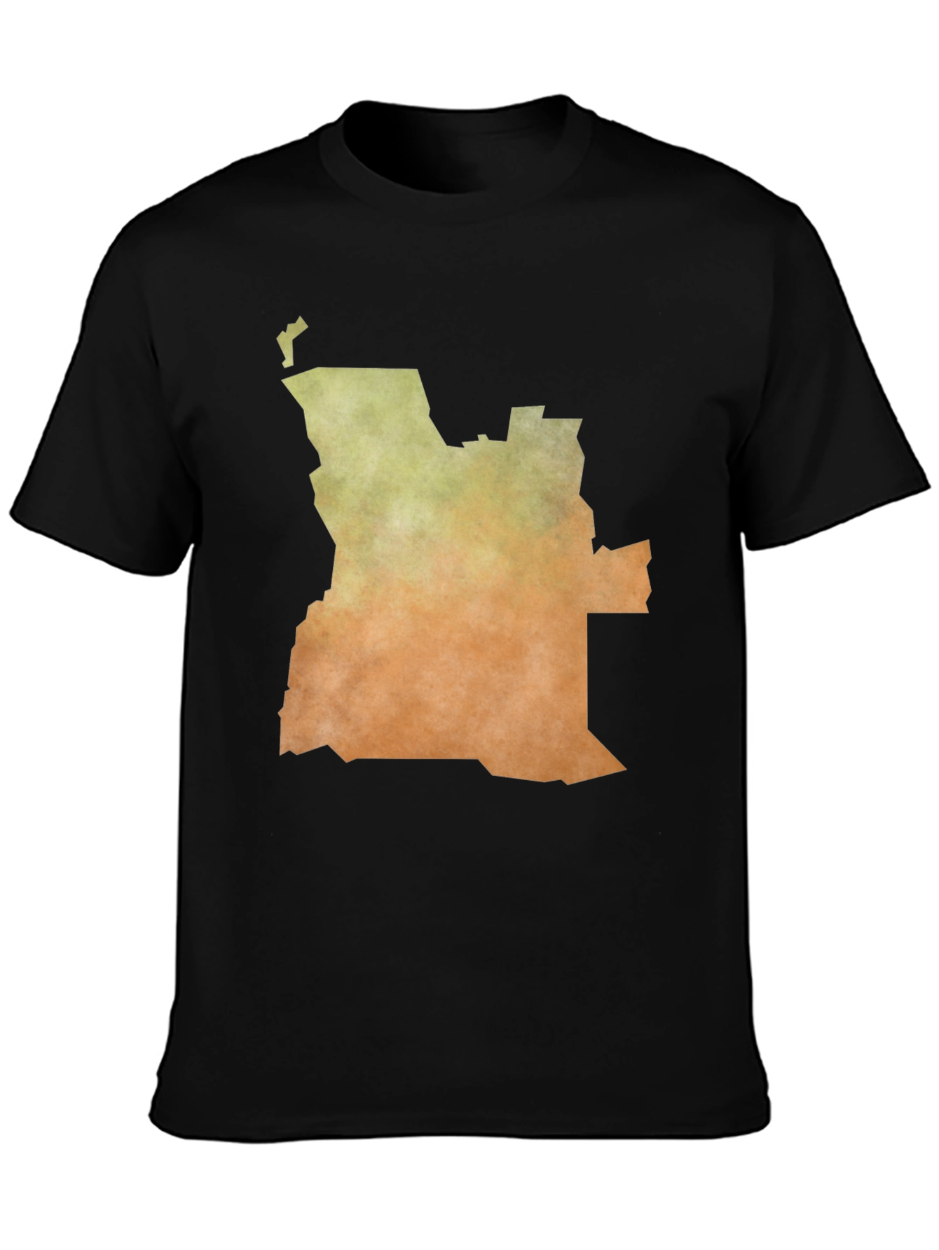 Angola Map Graphic Tee - Stylish Africa Pride Shirt