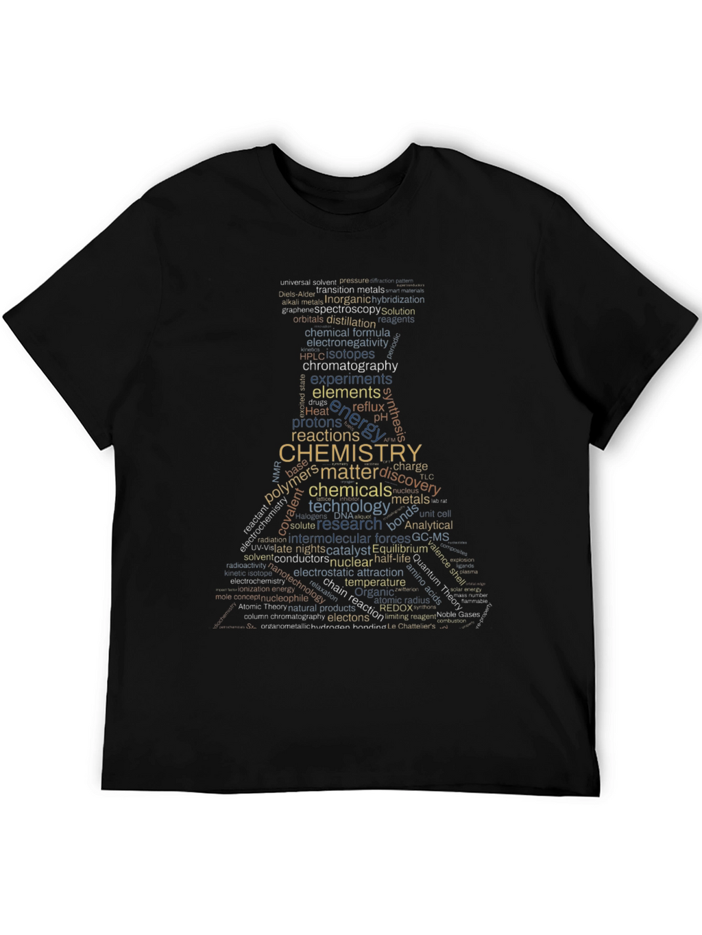 Chemistry Word Art T-Shirt - Science Tee